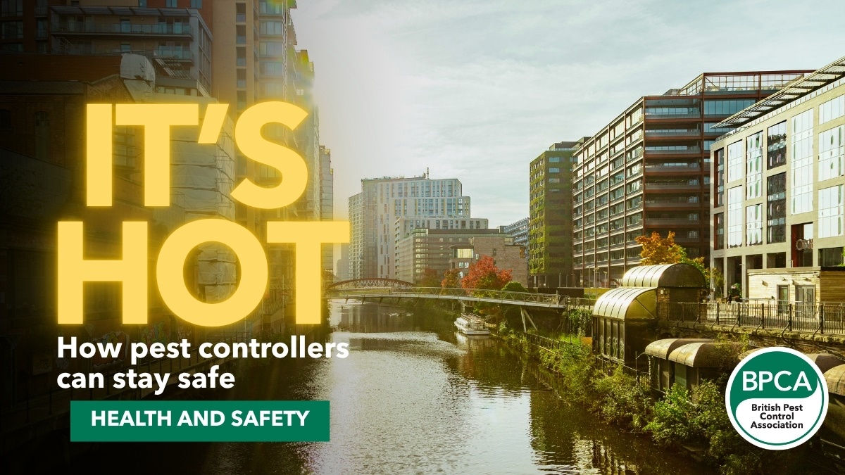 TipsforpestcontrollerstostaysafeintheheatBPCA TipsforpestcontrollerstostaysafeintheheatBPCA